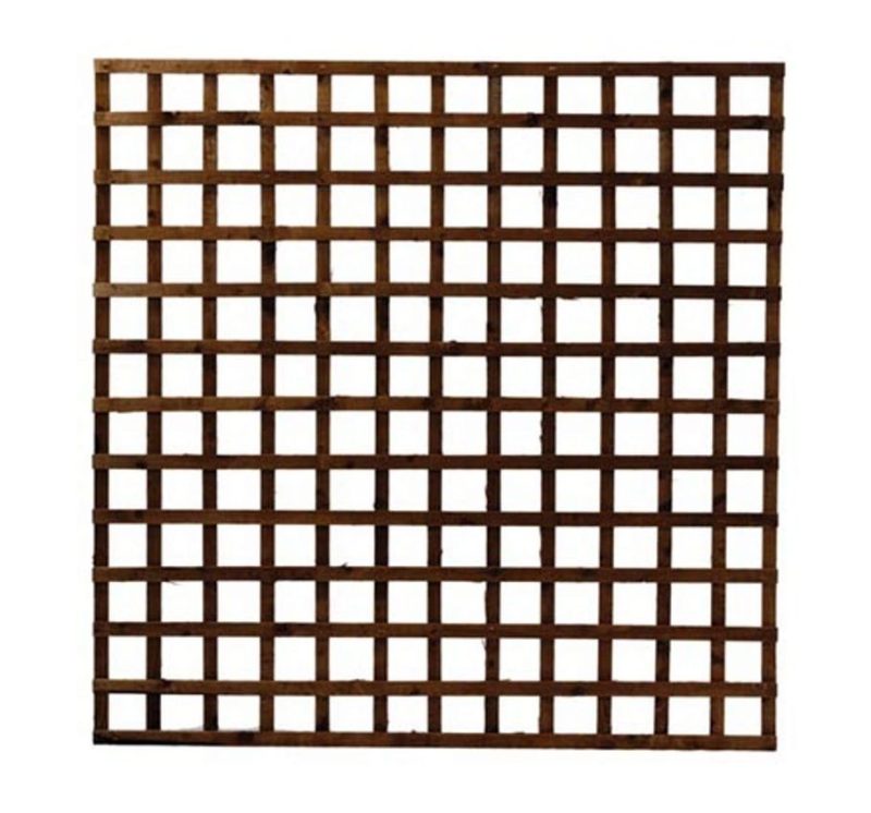 4″ square sawn trellis