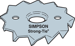 50mm Toothed plate timber connector Simpson Strong-Tie featured iamge
